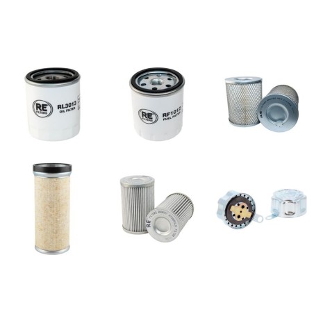 BOMAG BW 138 AC Filter Service Kit w/Deutz D2011L03I Eng.   YR  2007-
