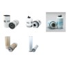SPRA-COUPE 4640 Filter Service Kit Air Oil Fuel Filters w/Perkins 1004.4T Eng.