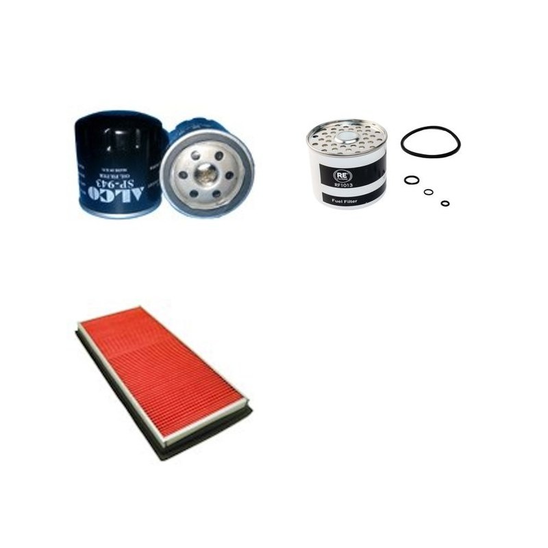 SSANGYONG FAMILY 2.5 DIESEL Filter Service Kit w/XD3  Eng.   YR  01.95-