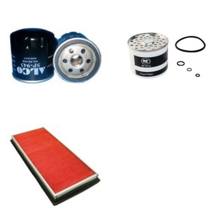 SSANGYONG FAMILY 2.5 DIESEL Filter Service Kit w/XD3  Eng.   YR  01.95-