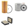 SSANGYONG ISTANA 2.9 D Filter Service Kit w/MERCEDES OM662 Eng.   YR  01.98- 98 CH