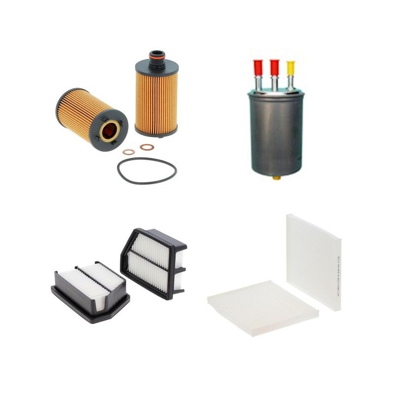 SSANGYONG KORANDO 2.0 D Filter Service Kit w/ D20DTF Eng.   YR  08.10-