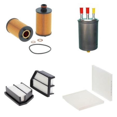 SSANGYONG KORANDO 2.0 D Filter Service Kit w/ D20DTF Eng.   YR  08.10-