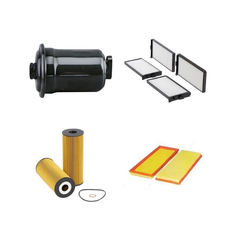 SSANGYONG MUSSO 2.0I 16V Filter Service Kit w/ E20 Eng.   YR  10.96- 126 CH FJ