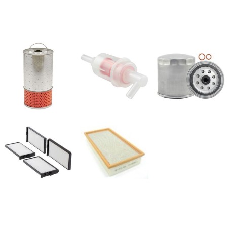 SSANGYONG MUSSO 2.3 D Filter Service Kit w/MB OM661 Eng.   YR  10.95- 80 CH FJ