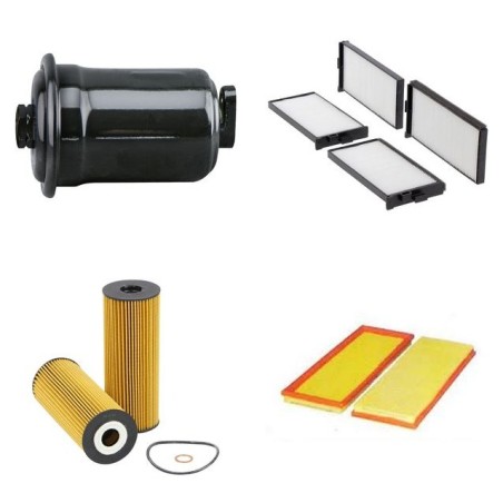 SSANGYONG MUSSO 2.3I Filter Service Kit w/MB M111.970 Eng.   YR  10.96- 140 CH FJ