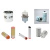 BOMAG BW 138 AD-5 Filter Service Kit w/Kubota V2203 Eng.   YR  2016-