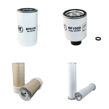 STALOWA WOLA HSW 9.50 Filter Service Kit Air Oil Fuel Filters w/IVECO N45 Eng.