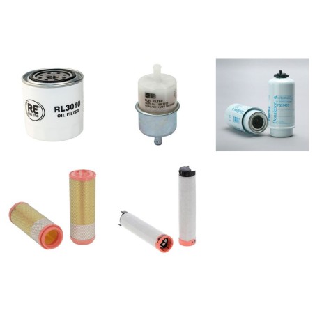 BOMAG BW 138 AD-5 Filter Service Kit w/Kubota V2203 Eng.   YR  2016-