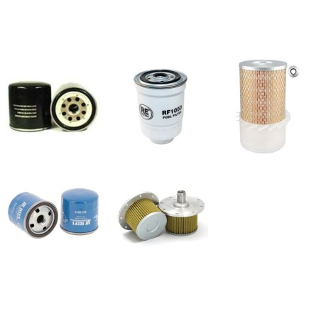 STAM CPCD 25 RW 9 TRIPLEX Filter Service Kit w/Isuzu C240PK320 Eng.   YR  2007-