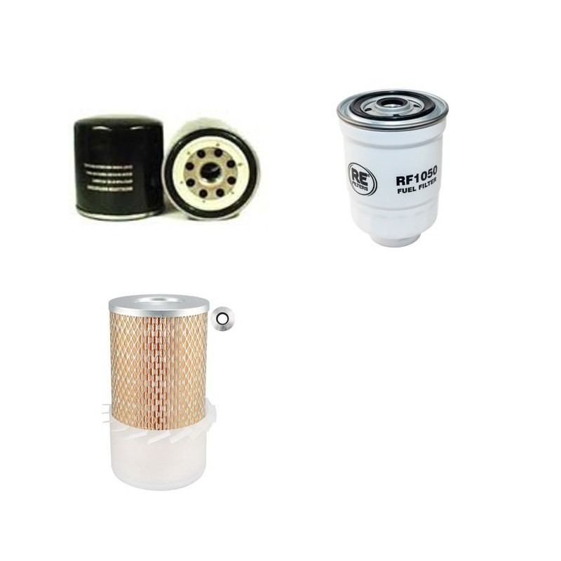 STAM CPCD 25 RW 9 TRIPLEX Filter Service Kit w/Isuzu C240PK320 Eng.   YR  2007-