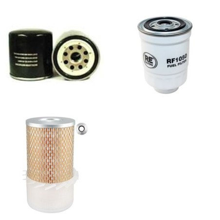 STAM CPCD 25 RW 9 TRIPLEX Filter Service Kit w/Isuzu C240PK320 Eng.   YR  2007-