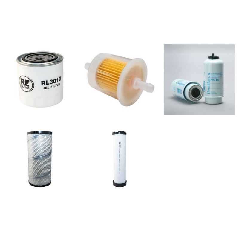 BOMAG BW 141 AD Filter Service Kit w/Kubota V3307 Eng.   YR  2012