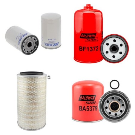 STAR TRUCKS 1466 Filter Service Kit w/MAN D0826LFLG15 Eng.   YR  01.98-