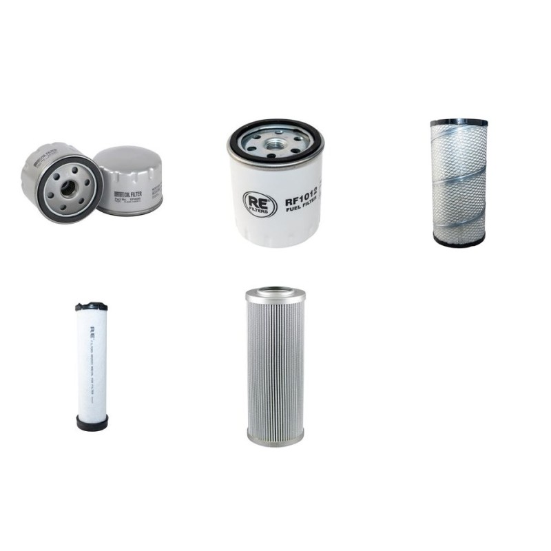 BOMAG BW 141 AD-2 Filter Service Kit w/Deutz BF4L1011F Eng.     70 CH