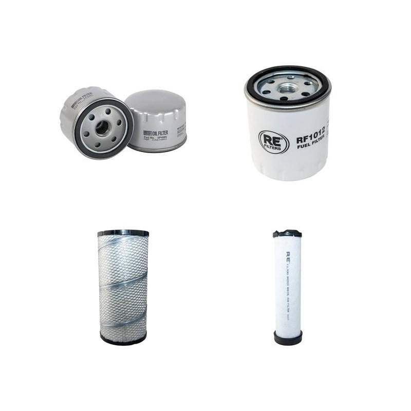 BOMAG BW 141 AD-2 Filter Service Kit Air Oil Fuel Filters w/Deutz BF4L1011F Eng.     70 CH