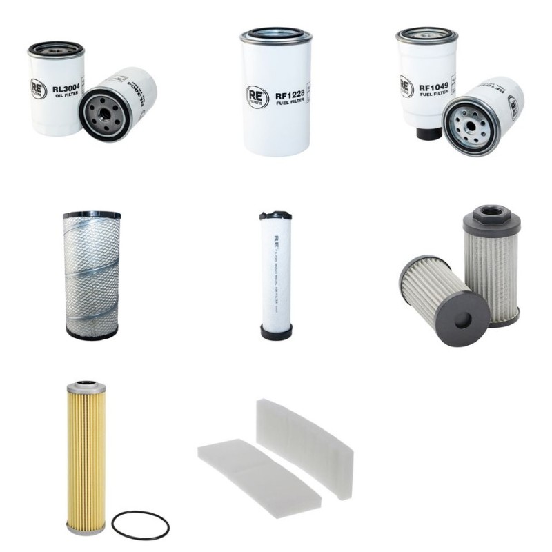 BOMAG BW 141-AD 4W Filter Service Kit w/Deutz BF4M2011 Eng.   YR  2006-