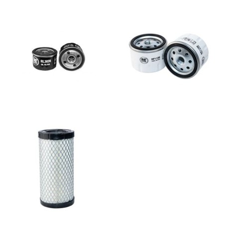 STECK ZW 10 Filter Service Kit Air Oil Fuel Filters w/Lombardini LDW702 Eng.