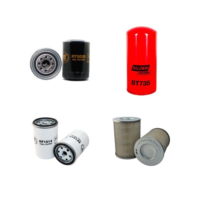 BOMAG BW 142 D/DP Filter Service Kit w/Deutz F3L912 Eng.