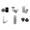 BOMAG BW 144 AC Filter Service Kit w/Deutz F4L912 Eng. SN  101490610101-