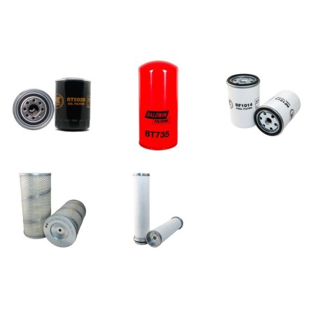 BOMAG BW 144-66 AD Filter Service Kit with Deutz F4L912 Eng