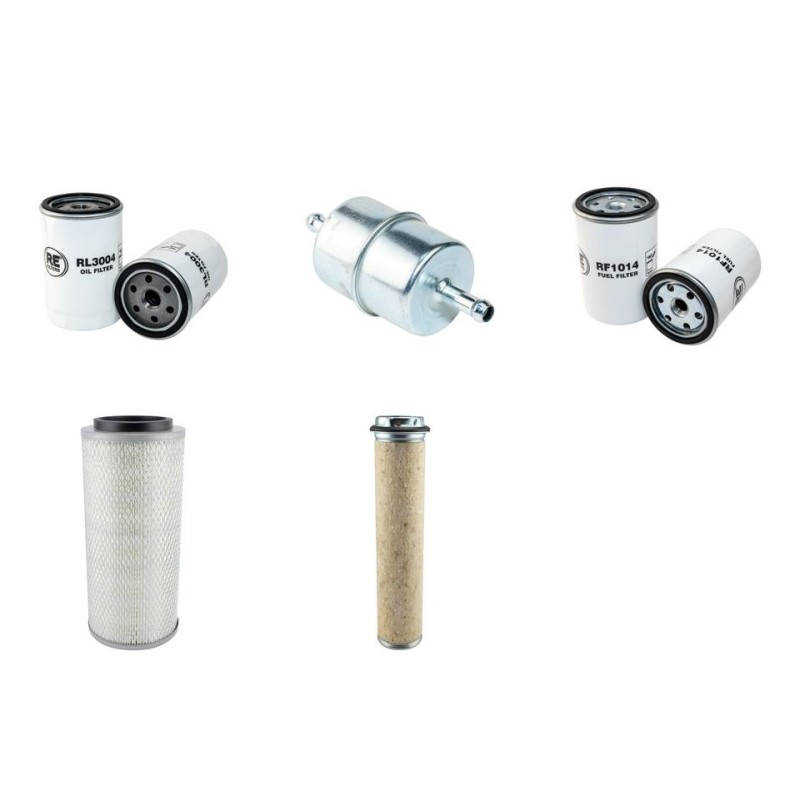 BOMAG BW 151 AC-2 Filter Service Kit Air Oil Fuel Filters w/Deutz BF4L1011F Eng.