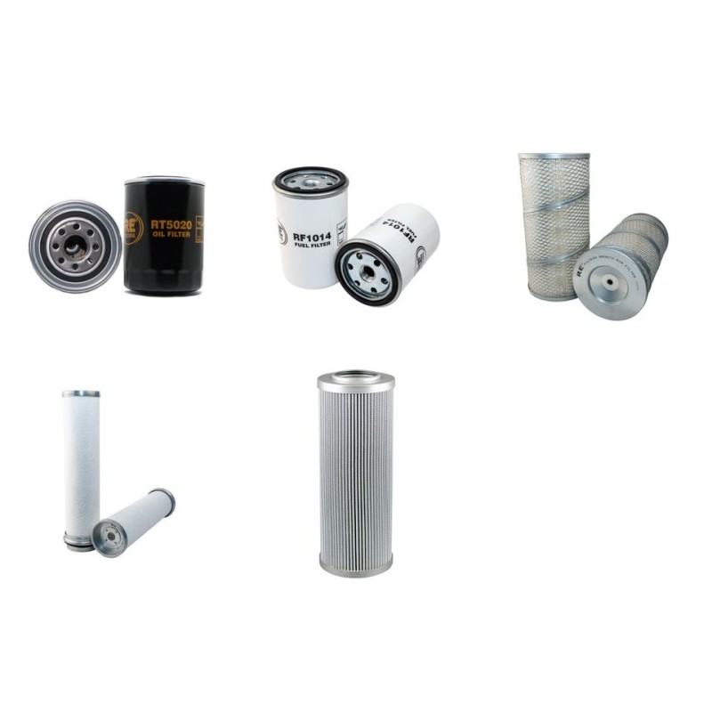 BOMAG BW 151 AD Filter Service Kit w/Deutz F4L912 Eng.