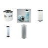 BOMAG BW 161 AD-5 Filter Service Kit w/Kubota V3800-CR-TIEU2 Eng.   YR  2014