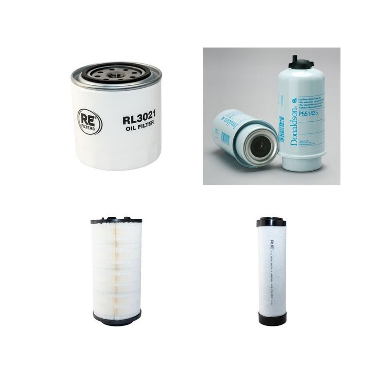 BOMAG BW 161 AD-5 Filter Service Kit Air Oil Fuel Filters w/Kubota V3800-CR-TIEU2 Eng.   YR  2014