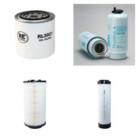 BOMAG BW 161 AD-5 Filter Service Kit Air Oil Fuel Filters w/Kubota V3800-CR-TIEU2 Eng.   YR  2014