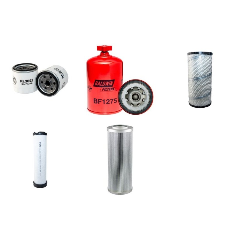 BOMAG BW 170 AD Filter Service Kit w/Cummins 4B3.3 Eng.