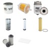 BOMAG BW 174 AP-4 Filter Service Kit w/Kubota V3800 Eng. SN  101000000001- YR  2013