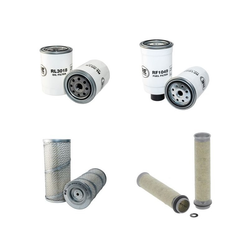 STEYR 8055 A Filter Service Kit Air Oil Fuel Filters w/WD311 Eng.   YR  01.82- 48 CH
