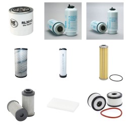 BOMAG BW 174 AP-4I AM Filter Service Kit w/Kubota V3800CRTE4B Eng. SN  101870751002- YR  2013