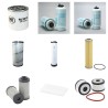 BOMAG BW 174 AP-4I AM Filter Service Kit w/Kubota V3800CRTE4B Eng. SN  101870751002- YR  2013
