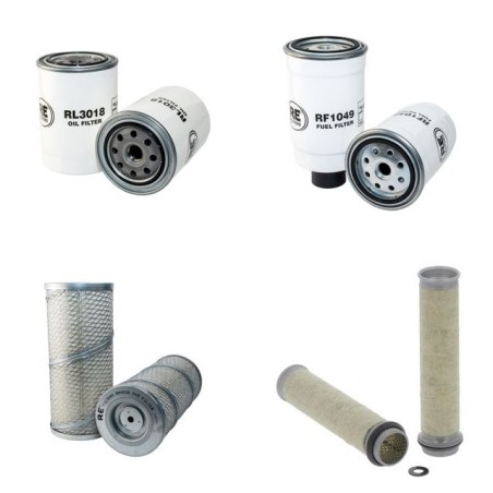 STEYR 8060 Filter Service Kit Air Oil Fuel Filters w/WD311.40/41 Eng.     48 CH