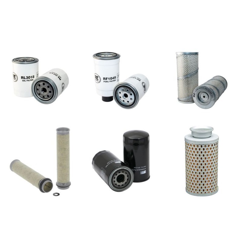 STEYR 8075 A Filter Service Kit w/WD411.45/46 Eng.   YR  01.84- 64 CH