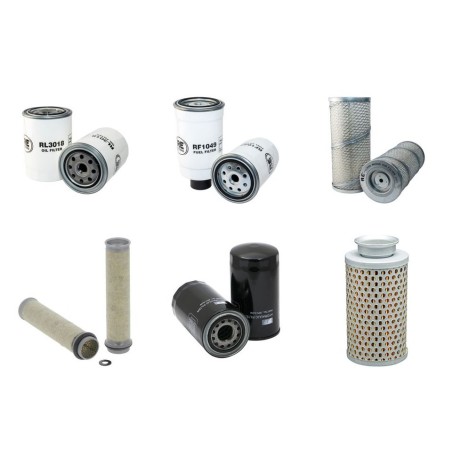 STEYR 8075 A Filter Service Kit w/WD411.45/46 Eng.   YR  01.84- 64 CH