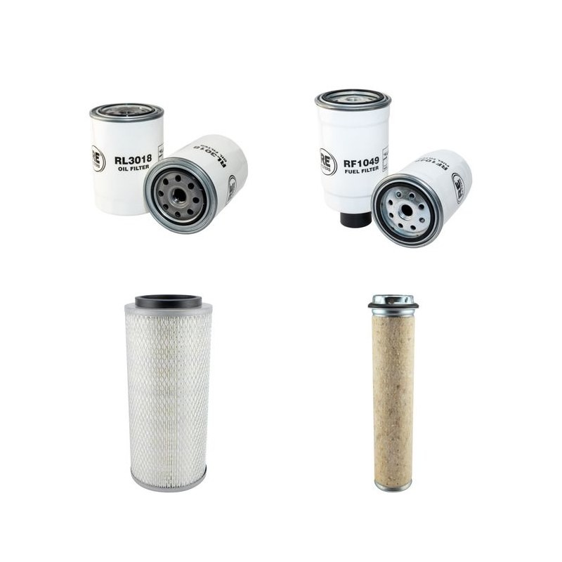 STEYR 8090 Filter Service Kit Air Oil Fuel Filters w/WD411.87/88 Eng.   YR  01.84- 80 CH