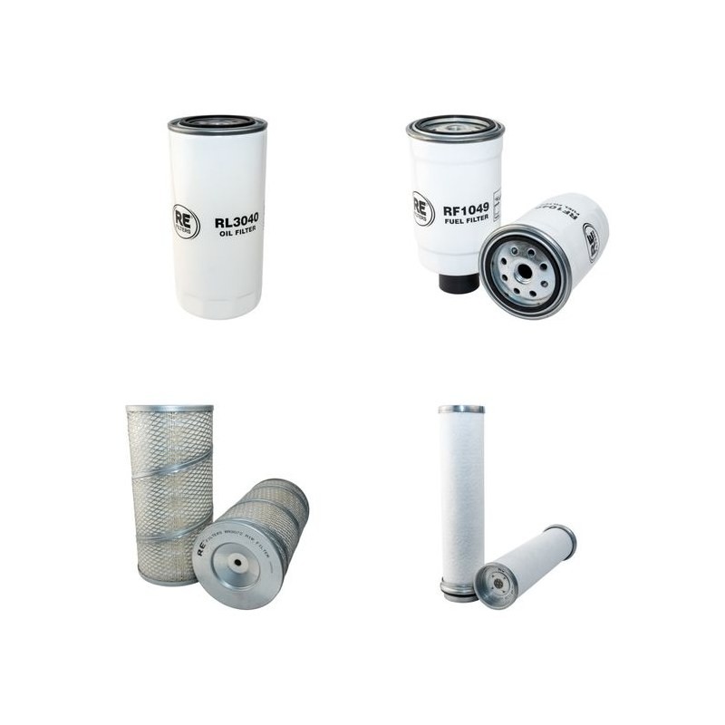 STEYR 8100 A Filter Service Kit Air Oil Fuel Filters w/WD611.40 Eng.     86 CH