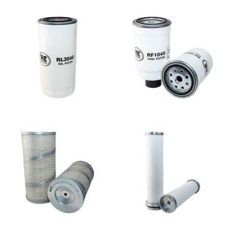 STEYR 8140 A Filter Service Kit Air Oil Fuel Filters w/WD612.40 Eng.   YR  01.80-