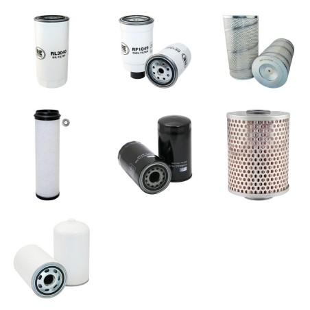 STEYR 8170 A Filter Service Kit w/WD612.89 Eng.   YR  04.81- 136 CH
