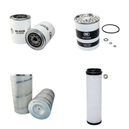 STEYR 9125 Filter Service Kit Air Oil Fuel Filters w/STEYR 620.82/83/84 Eng.     115/125/145 CH