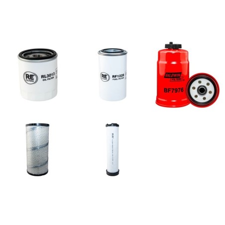 BOMAG BW 177 D-4 Filter Service Kit Air Oil Fuel Filters w/Deutz TD2011L04 Eng.   YR  2010