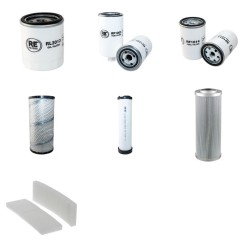 BOMAG BW 177 DH-4 BVC Filter Service Kit w/Deutz  Eng. SN  101583281033-