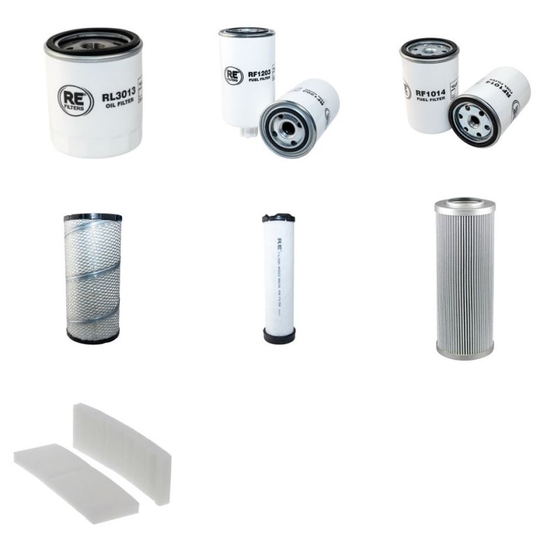 BOMAG BW 177 DH-4 BVC Filter Service Kit w/Deutz  Eng. SN  101583281033-