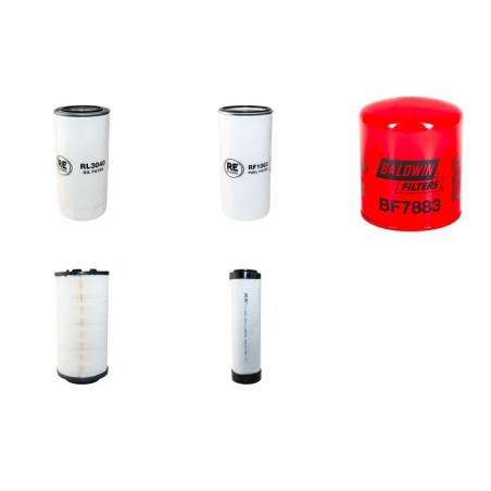 BOMAG BW 177 PDH-4 Filter Service Kit Air Oil Fuel Filters w/Deutz BF4M2012 Eng.   YR  2004-