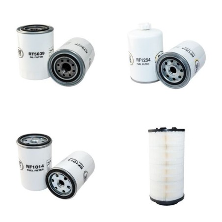 BOMAG BW 179 D-3 Filter Service Kit Air Oil Fuel Filters w/Cummins 4BT3.9C Eng.     99 CH