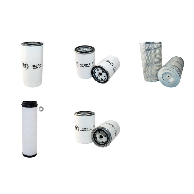 BOMAG BW 212 Filter Service Kit w/Deutz F6L912 Eng.
