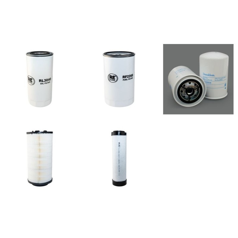BOMAG BW 213 DH 4I Filter Service Kit Air Oil Fuel Filters w/Deutz TCD4.1L4 Eng.   YR  2014-  TIER IV I